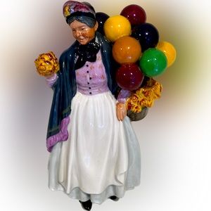 Vintage Royal Doulton Biddy Pennyfarthimg Balloon Lady